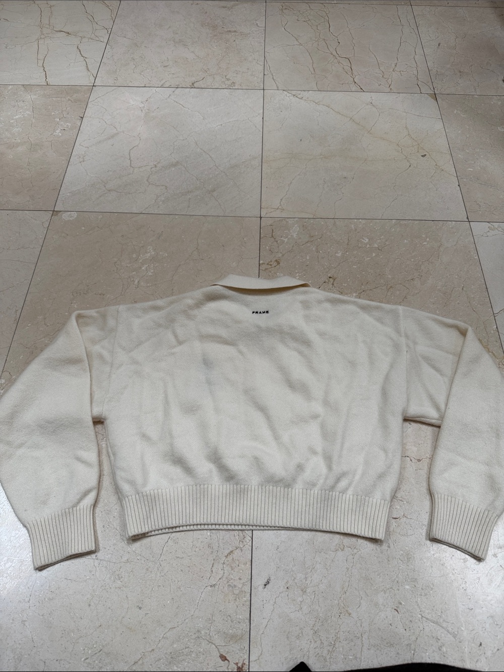 Frame Ritz Women's Crest Cashmere Sweater - Picture 4 of 4